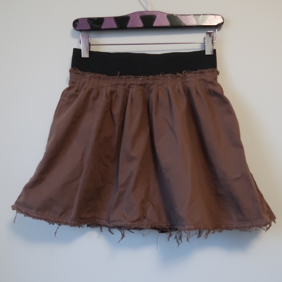 Silence + Noise Vari Multi-Tuck Mini Skirt Small - Picture 4 of 7
